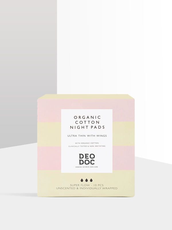 DEODOC Organic Cotton Night Pads