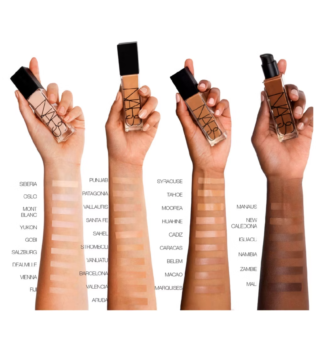 NARS Natural Radiant Longwear Foundation (Various Shades)