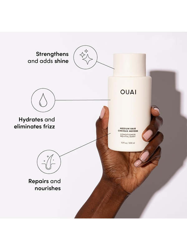 OUAI Medium Hair Conditioner, 300ml