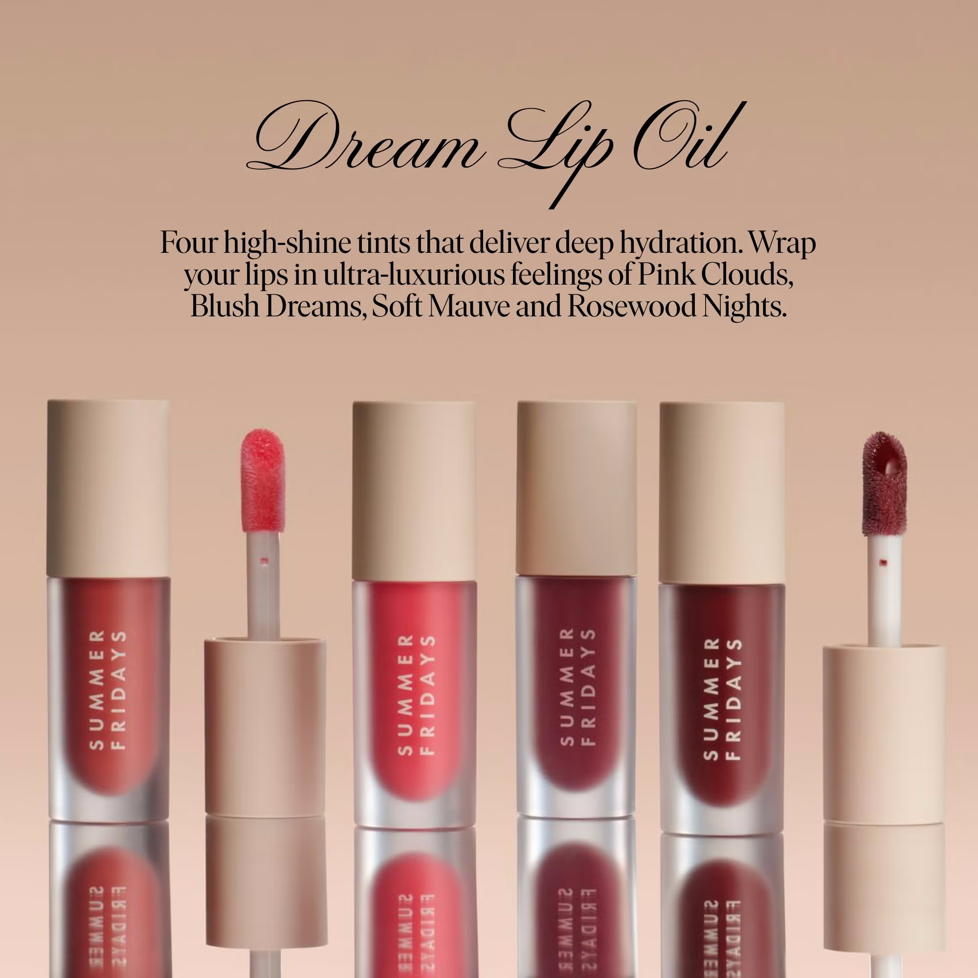 SUMMER FRIDAYS Dream Lip Oil 4.5ml (Various Shades)