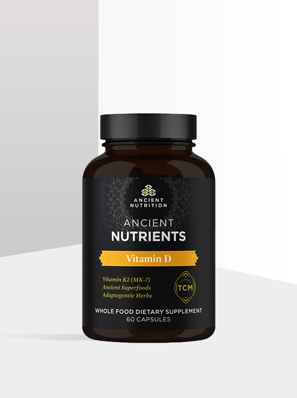 ANCIENT NUTRITION Vitamin D- 60 Capsules