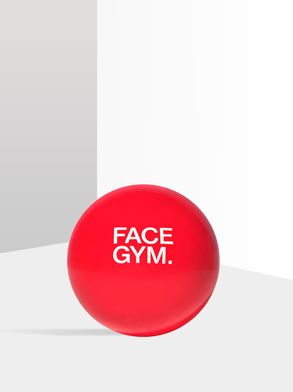 FACEGYM Face Ball Red Mini Yoga Ball For Your Face