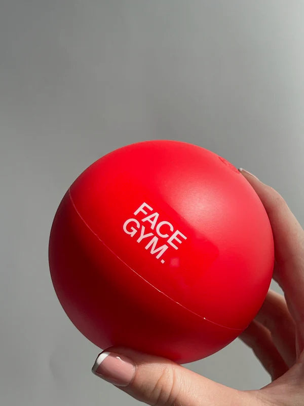 FACEGYM Face Ball Red Mini Yoga Ball For Your Face