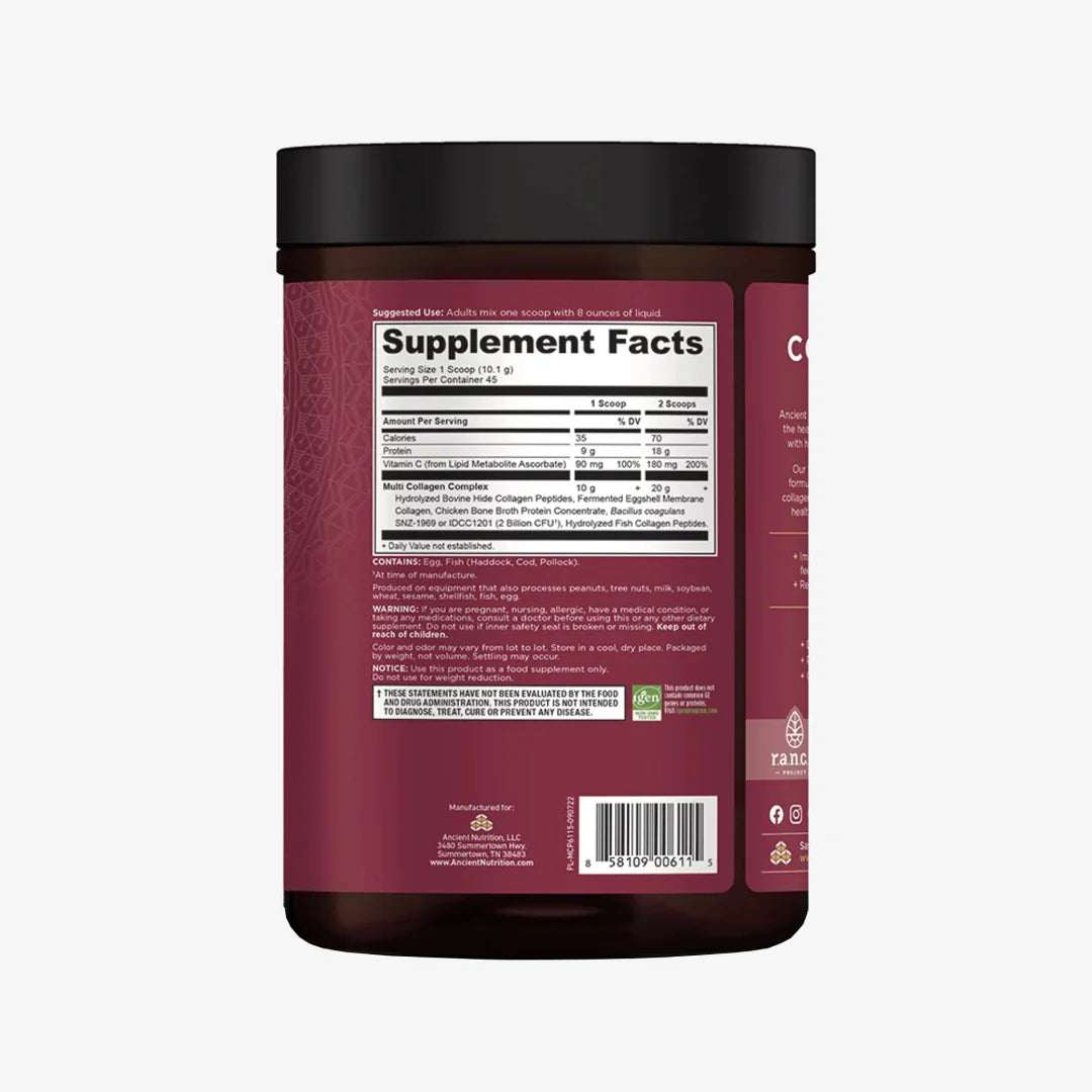 ANCIENT NUTRITION Multi Collagen Protein Powder