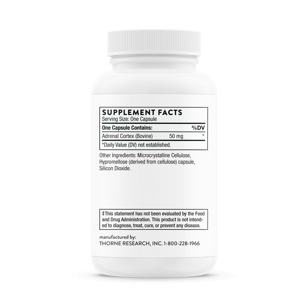 THORNE Adrenal Cortex (60 Capsules)