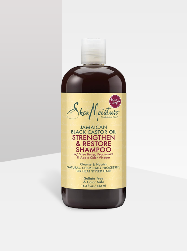 Shea Moisture Jamaican Black Castor Oil Strengthen & Restore Shampoo, 473ml